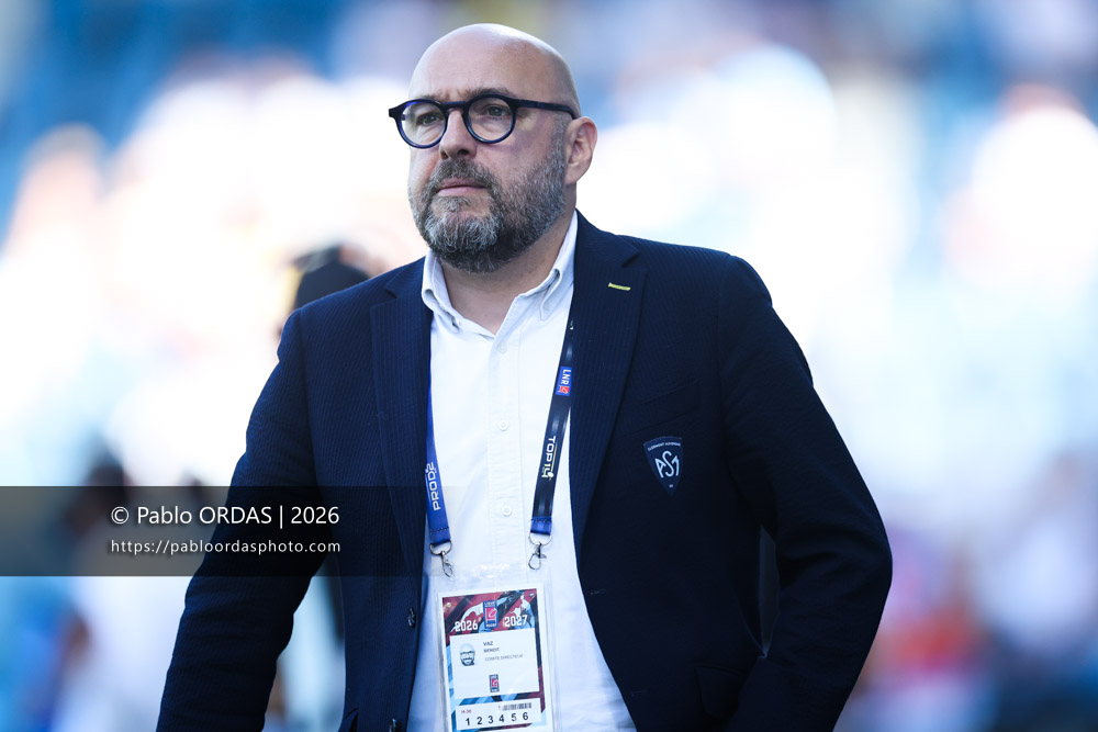 Benoit Vaz, lors du match de Top 14 entre l'Aviron bayonnais et Clermont, le 19 septembre 2026 au stade Jean Dauger de Bayonne, France (Photo Pablo ORDAS)