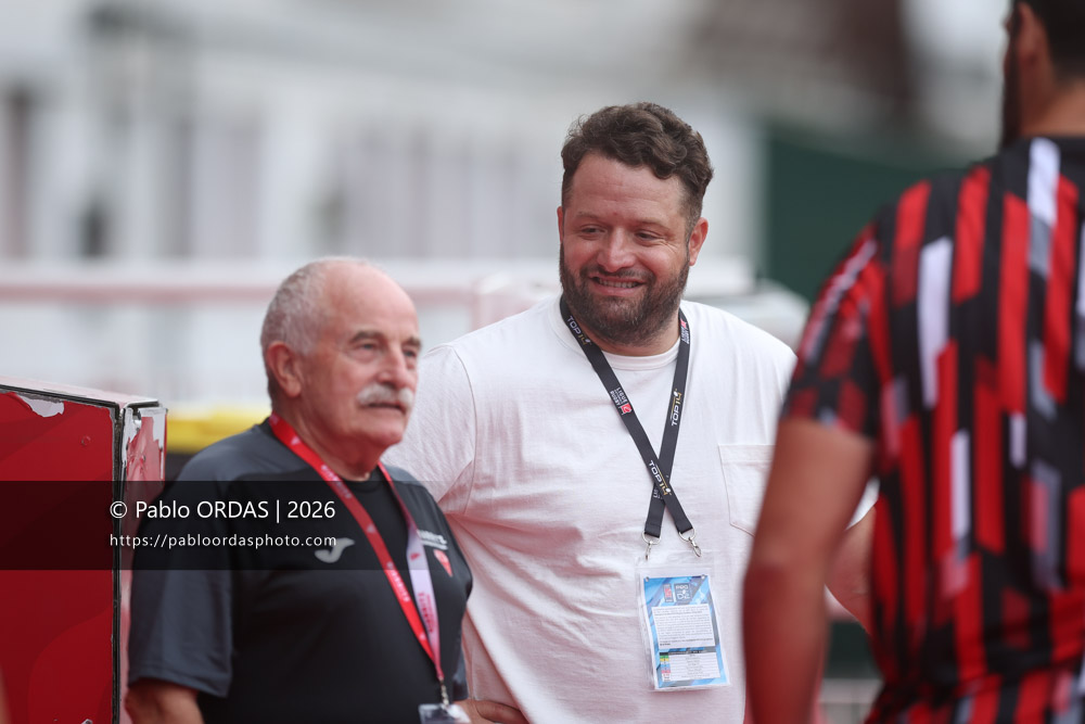 Jean Baptiste Aldigé, lors du match de Pro D2 entre le Biarritz olympique et Nissa Rugby, le 27 août 2026 au stade Aguiléra de Biarritz, France (Photo Pablo ORDAS)