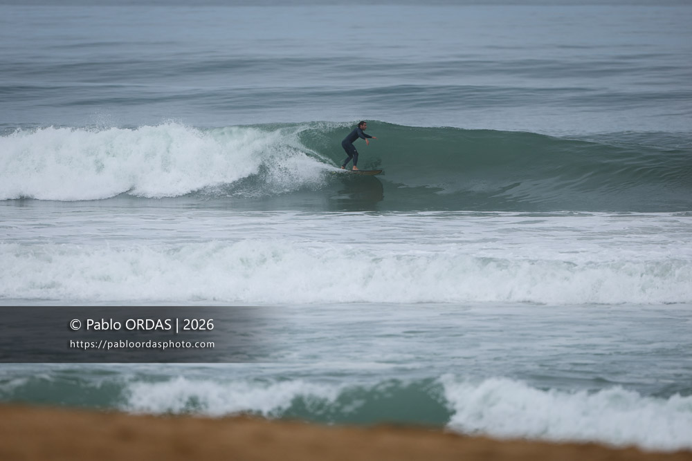 Hugo Jordan, pendant la session du 11 octobre 2026 à Anglet, France (Photo Pablo ORDAS)