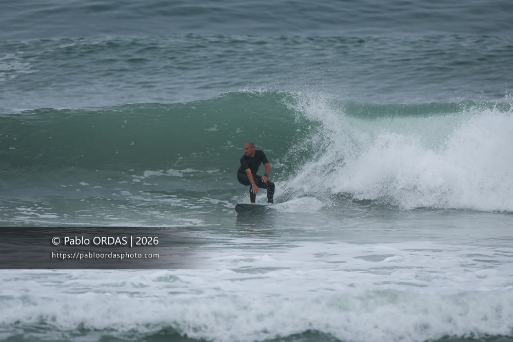 Kévin Larrebat, pendant la session du 11 octobre 2026 à Anglet, France (Photo Pablo ORDAS)