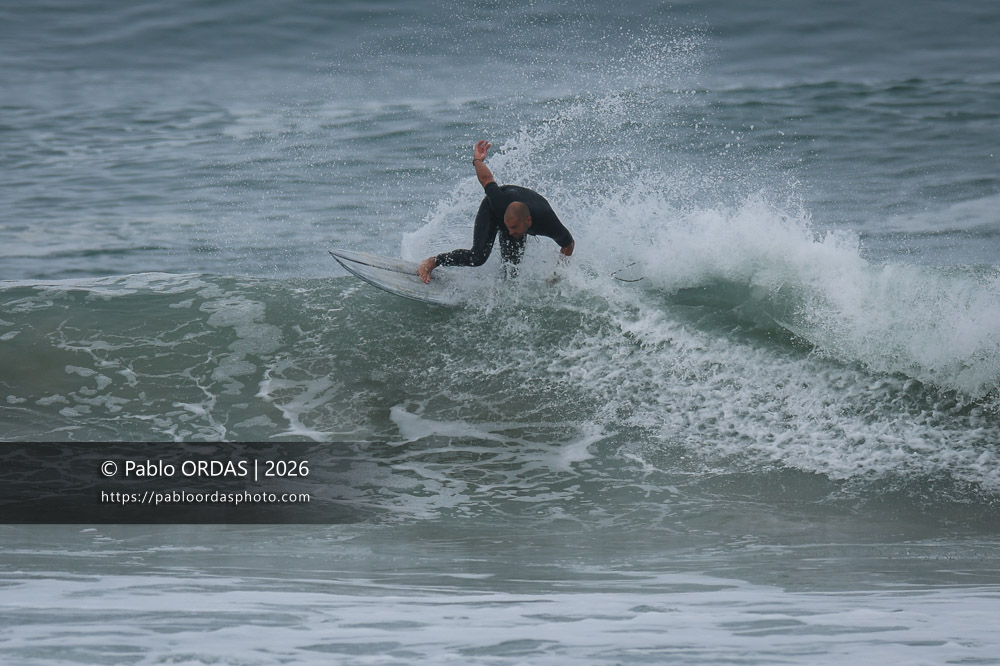 Kévin Larrebat, pendant la session du 11 octobre 2026 à Anglet, France (Photo Pablo ORDAS)