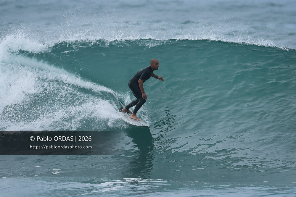 Kévin Larrebat, pendant la session du 11 octobre 2026 à Anglet, France (Photo Pablo ORDAS)