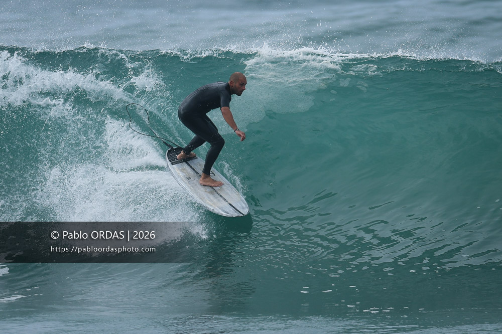 Kévin Larrebat, pendant la session du 11 octobre 2026 à Anglet, France (Photo Pablo ORDAS)