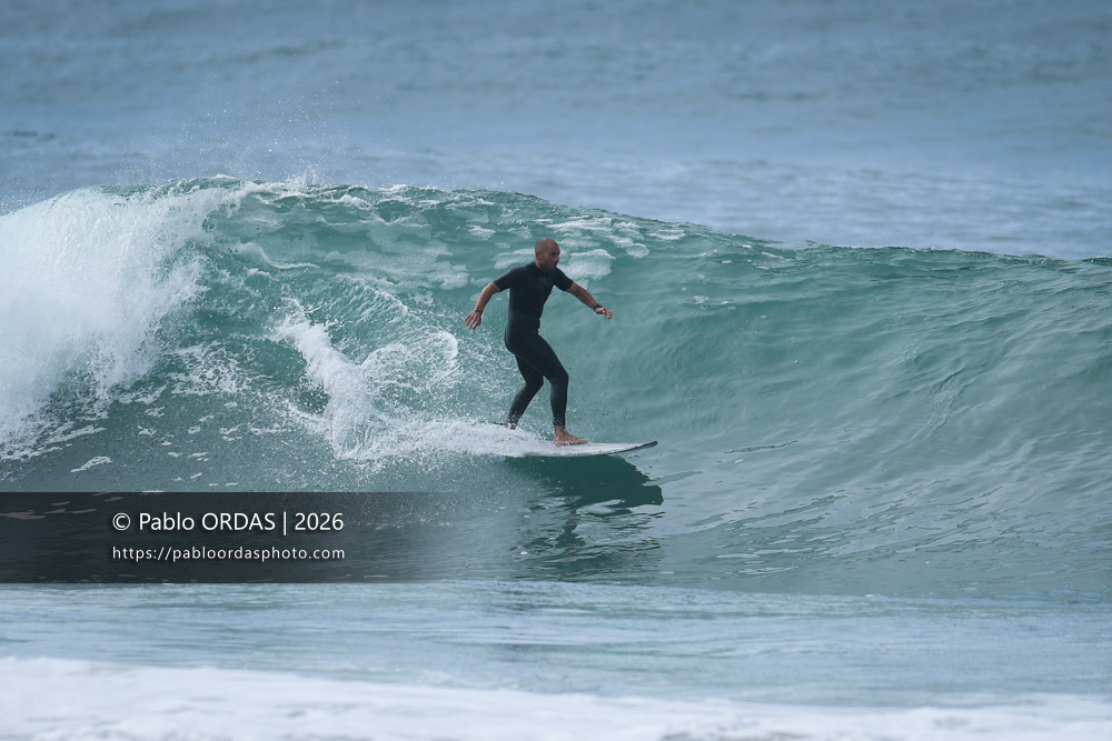 Kévin Larrebat, pendant la session du 11 octobre 2026 à Anglet, France (Photo Pablo ORDAS)