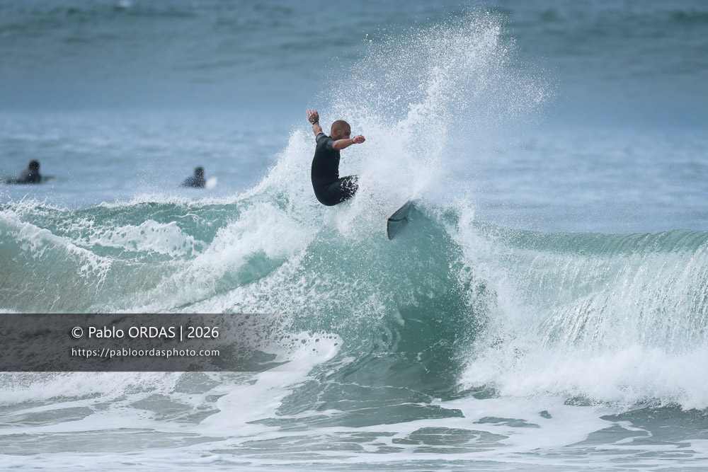 Kévin Larrebat, pendant la session du 11 octobre 2026 à Anglet, France (Photo Pablo ORDAS)