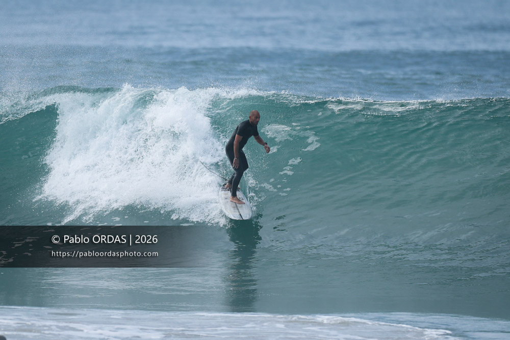 Kévin Larrebat, pendant la session du 11 octobre 2026 à Anglet, France (Photo Pablo ORDAS)