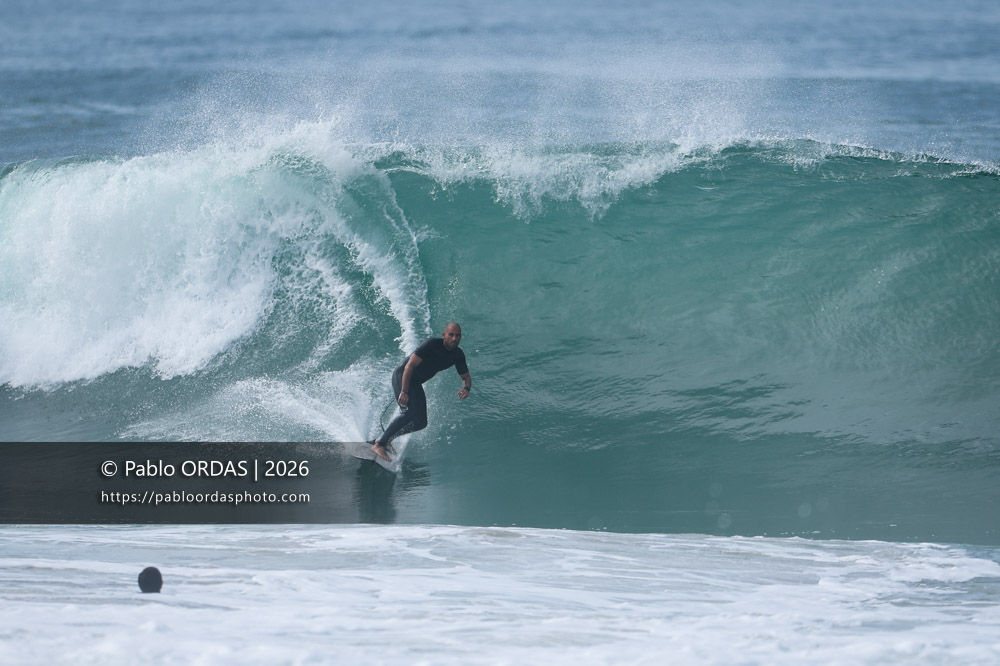 Kévin Larrebat, pendant la session du 11 octobre 2026 à Anglet, France (Photo Pablo ORDAS)