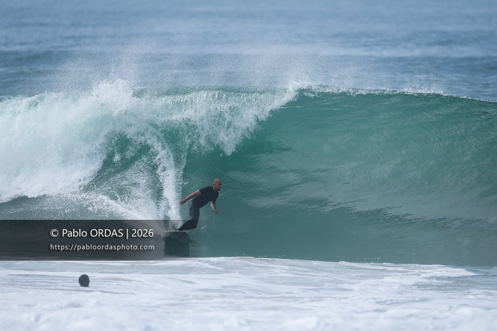 Kévin Larrebat, pendant la session du 11 octobre 2026 à Anglet, France (Photo Pablo ORDAS)