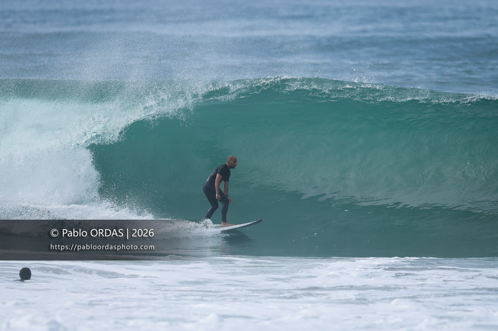 Kévin Larrebat, pendant la session du 11 octobre 2026 à Anglet, France (Photo Pablo ORDAS)
