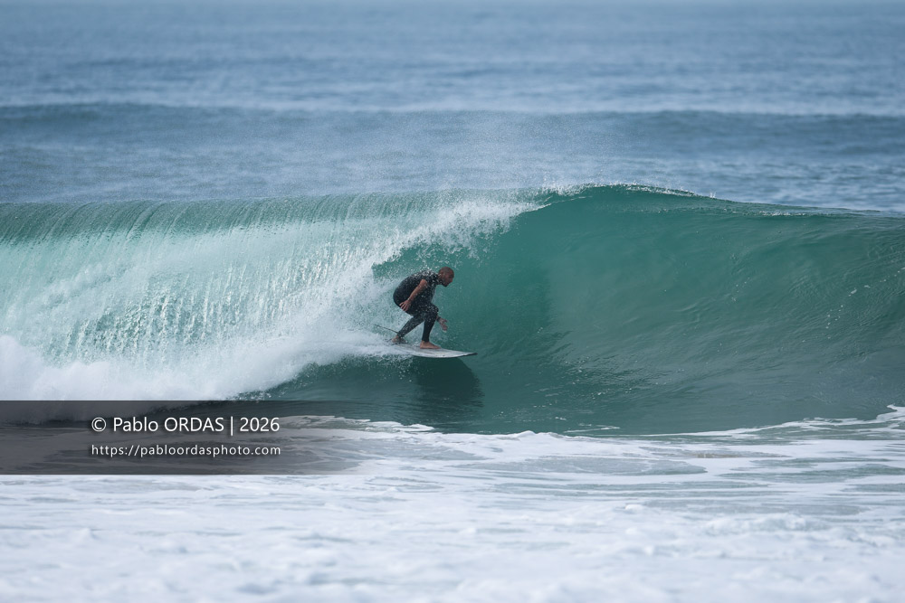 Kévin Larrebat, pendant la session du 11 octobre 2026 à Anglet, France (Photo Pablo ORDAS)