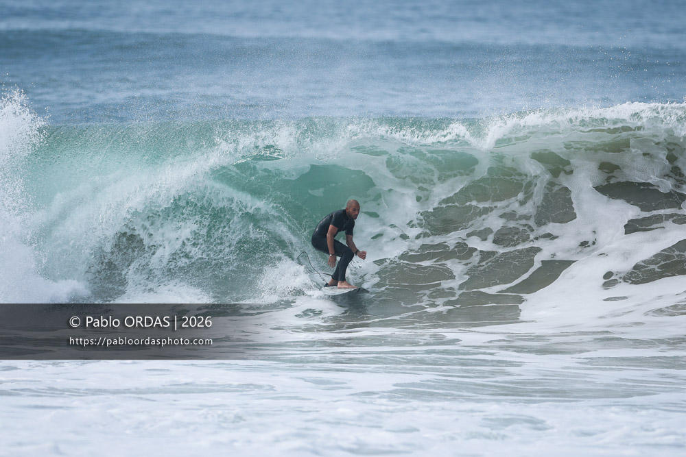 Kévin Larrebat, pendant la session du 11 octobre 2026 à Anglet, France (Photo Pablo ORDAS)
