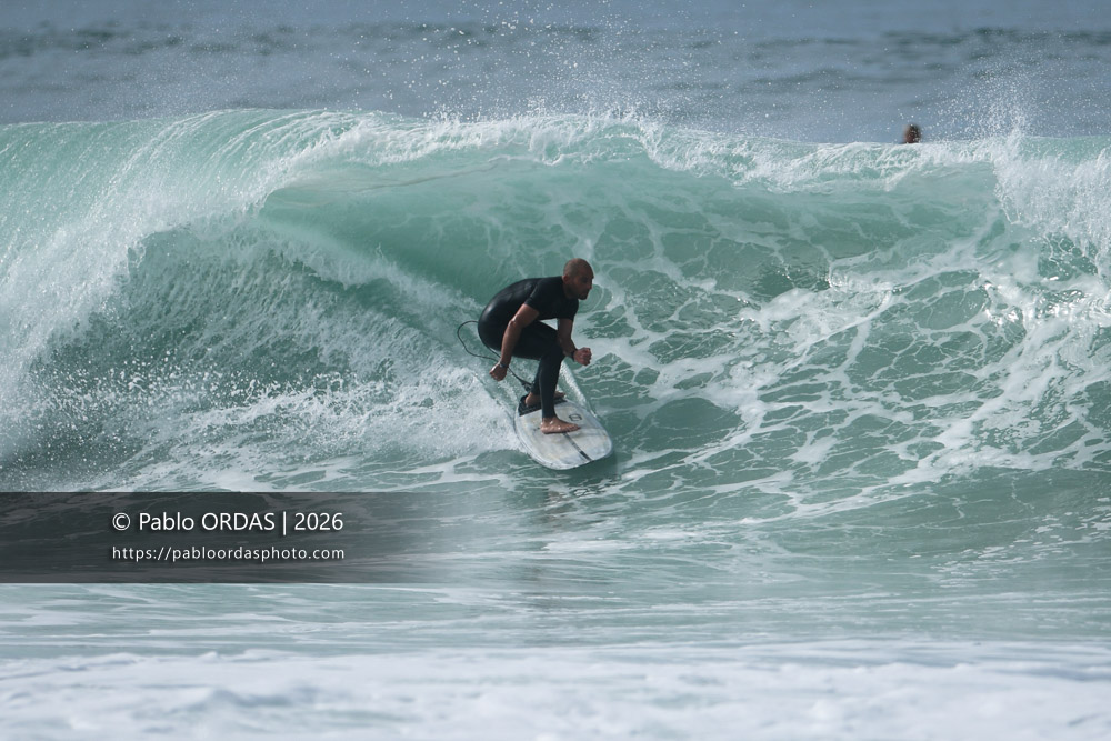 Kévin Larrebat, pendant la session du 11 octobre 2026 à Anglet, France (Photo Pablo ORDAS)