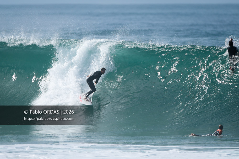 Ander Ithurbide, pendant la session du 11 octobre 2026 à Anglet, France (Photo Pablo ORDAS)
