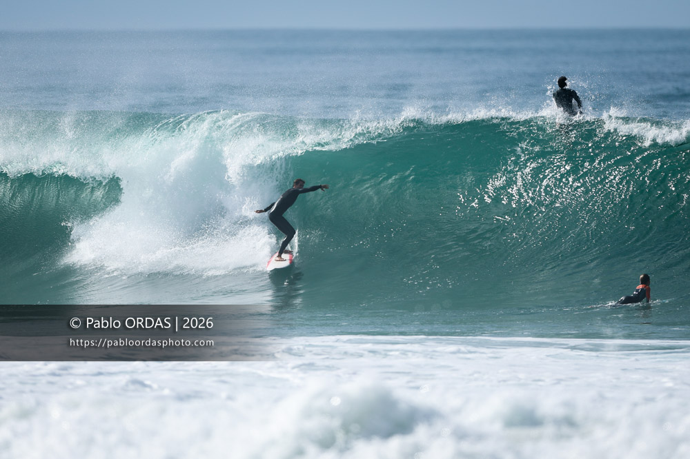 Ander Ithurbide, pendant la session du 11 octobre 2026 à Anglet, France (Photo Pablo ORDAS)