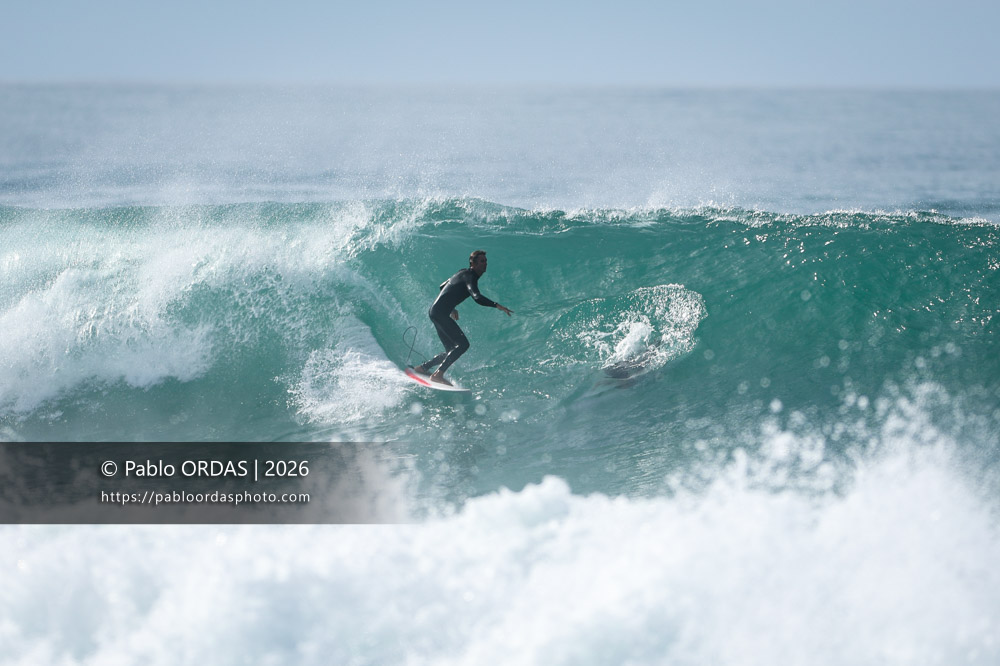 Ander Ithurbide, pendant la session du 11 octobre 2026 à Anglet, France (Photo Pablo ORDAS)