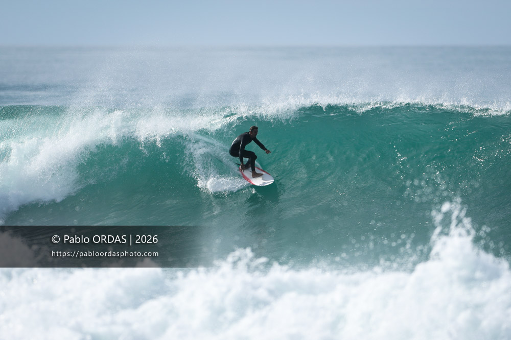 Ander Ithurbide, pendant la session du 11 octobre 2026 à Anglet, France (Photo Pablo ORDAS)