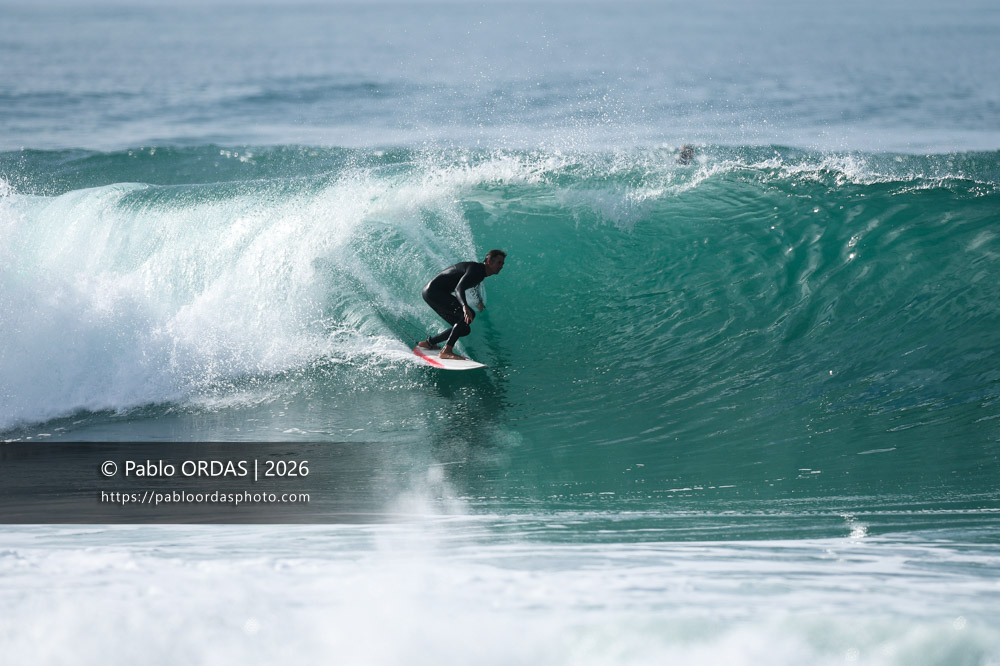 Ander Ithurbide, pendant la session du 11 octobre 2026 à Anglet, France (Photo Pablo ORDAS)