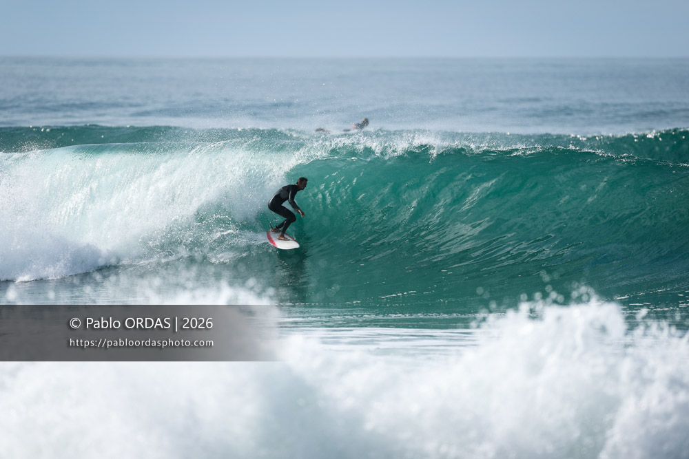 Ander Ithurbide, pendant la session du 11 octobre 2026 à Anglet, France (Photo Pablo ORDAS)