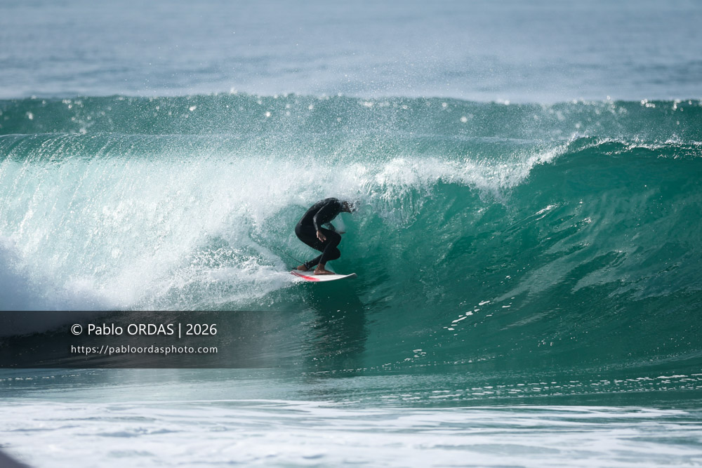 Ander Ithurbide, pendant la session du 11 octobre 2026 à Anglet, France (Photo Pablo ORDAS)