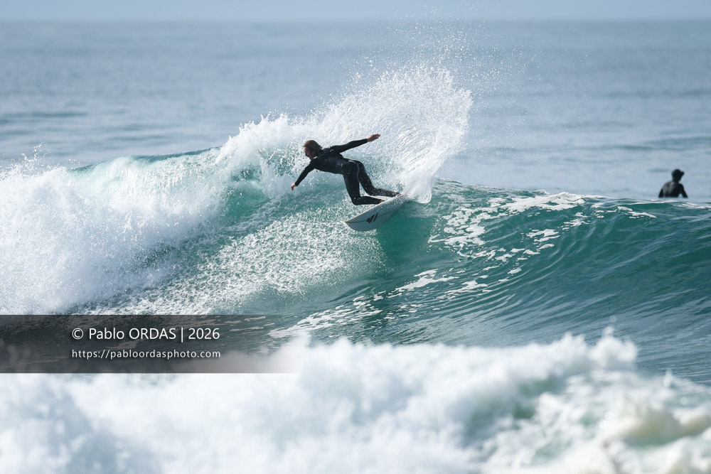 Paul Monborne, pendant la session du 11 octobre 2026 à Anglet, France (Photo Pablo ORDAS)