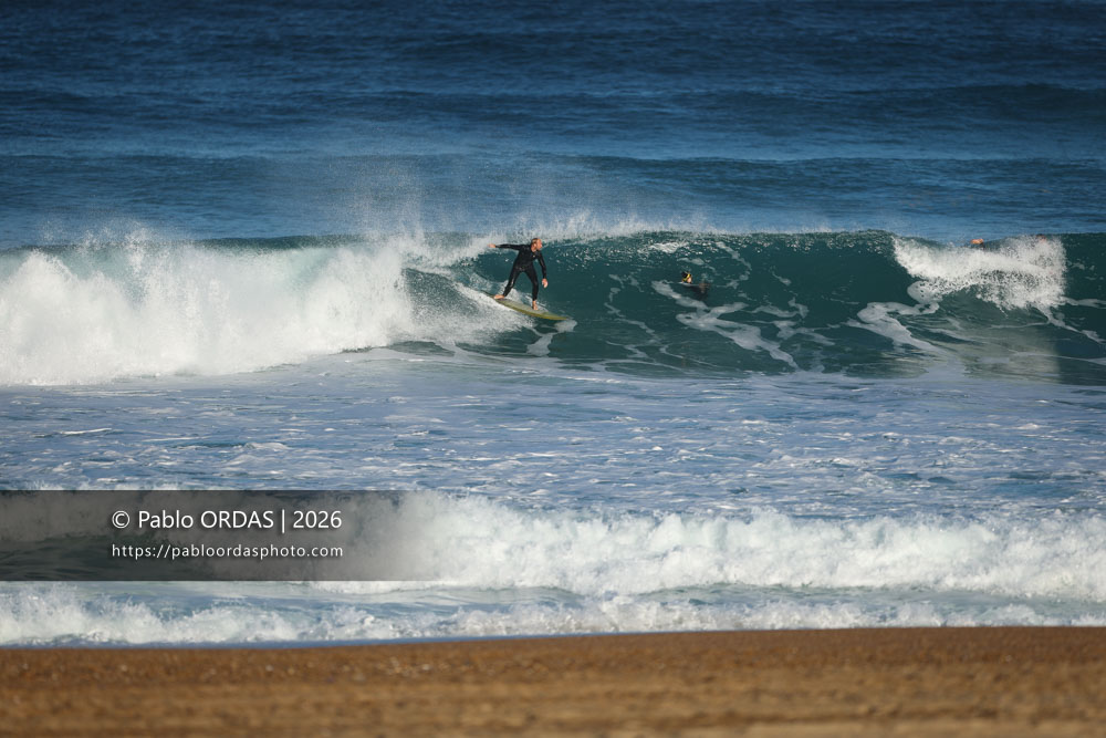 Victor Buron, pendant la session du 15 octobre 2026 à Anglet, France (Photo Pablo ORDAS)