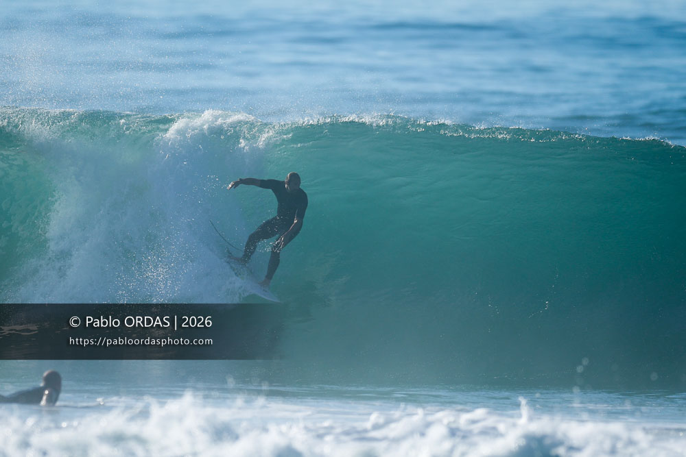 Thomas Bady, pendant la session du 15 octobre 2026 à Anglet, France (Photo Pablo ORDAS)