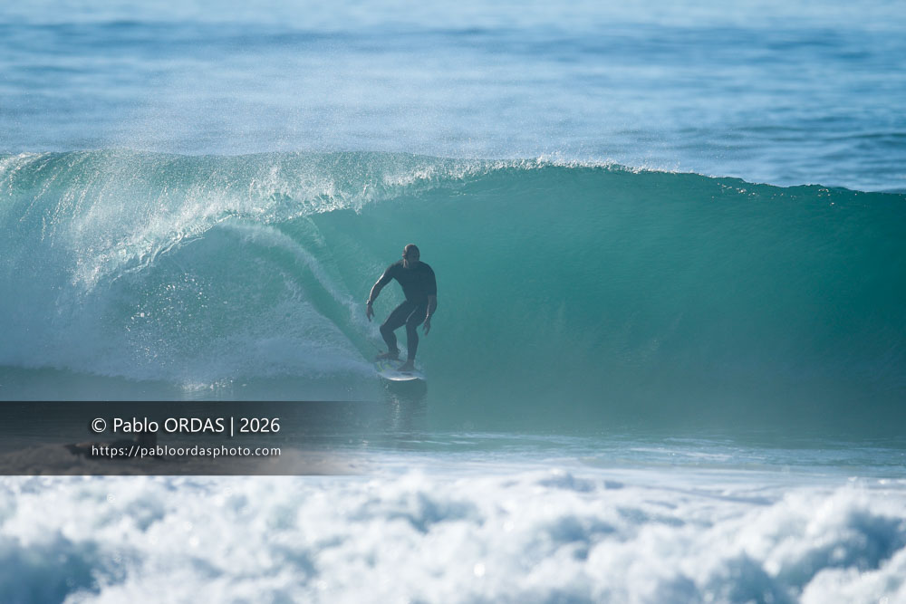 Thomas Bady, pendant la session du 15 octobre 2026 à Anglet, France (Photo Pablo ORDAS)