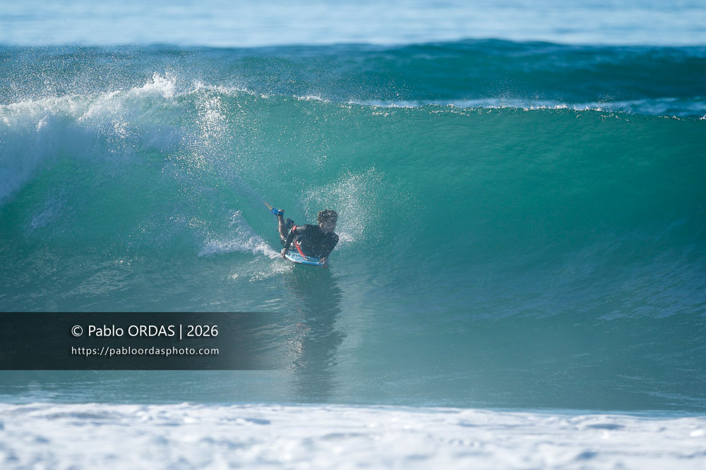 Léo Jourdain Desprez, pendant la session du 15 octobre 2026 à Anglet, France (Photo Pablo ORDAS)