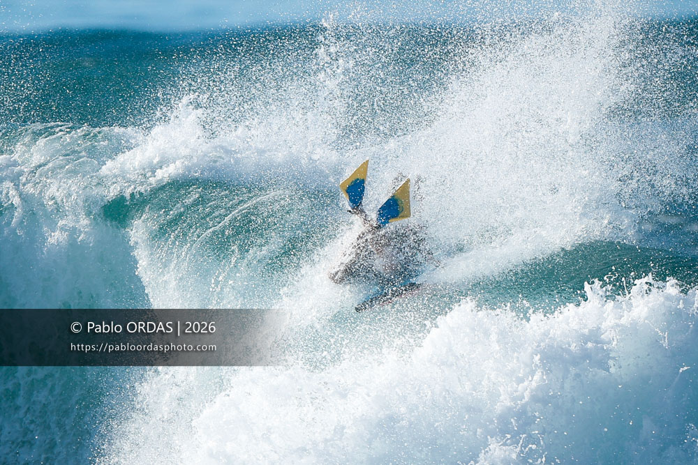 Léo Jourdain Desprez, pendant la session du 15 octobre 2026 à Anglet, France (Photo Pablo ORDAS)