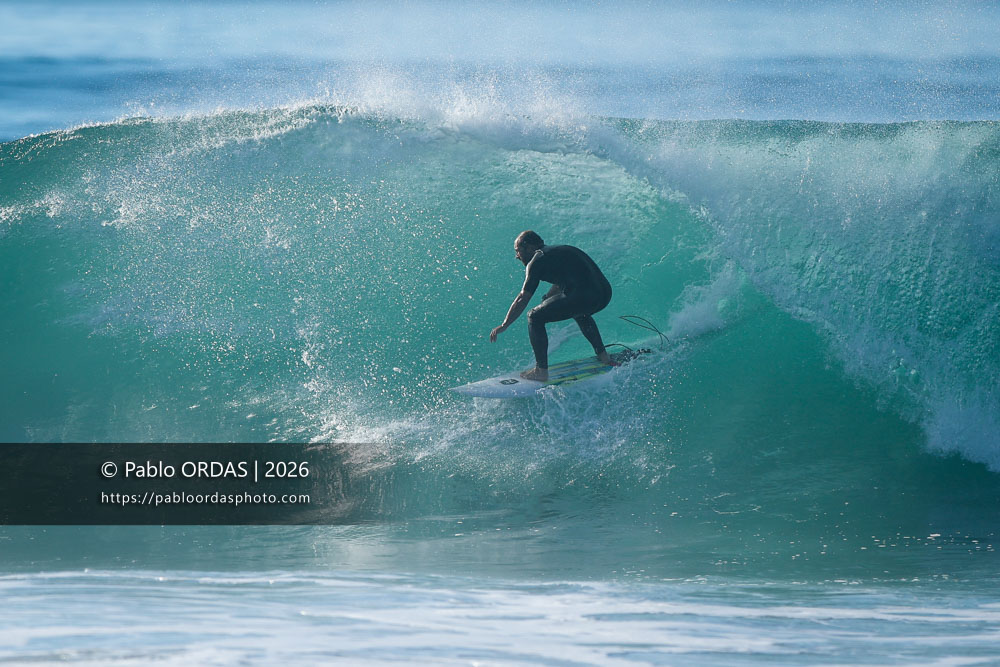 Thomas Bady, pendant la session du 15 octobre 2026 à Anglet, France (Photo Pablo ORDAS)