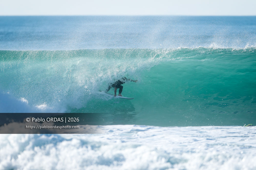 Thomas Bady, pendant la session du 15 octobre 2026 à Anglet, France (Photo Pablo ORDAS)