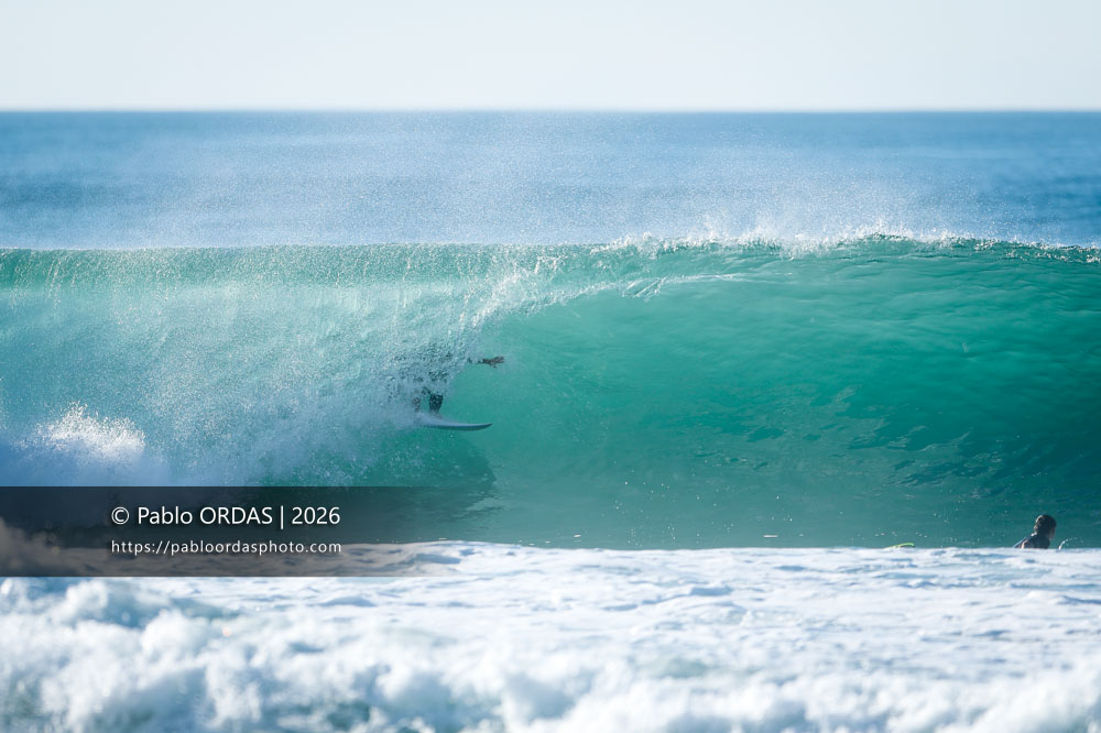 Thomas Bady, pendant la session du 15 octobre 2026 à Anglet, France (Photo Pablo ORDAS)