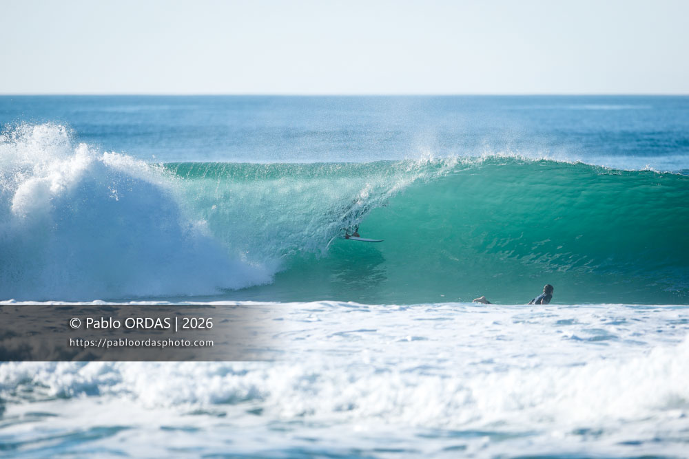 Thomas Bady, pendant la session du 15 octobre 2026 à Anglet, France (Photo Pablo ORDAS)