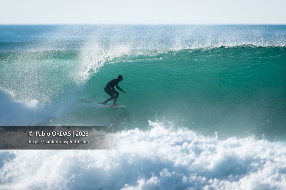 Ander Ithurbide, pendant la session du 15 octobre 2026 à Anglet, France (Photo Pablo ORDAS)