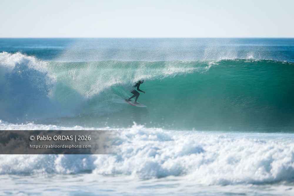 Ander Ithurbide, pendant la session du 15 octobre 2026 à Anglet, France (Photo Pablo ORDAS)