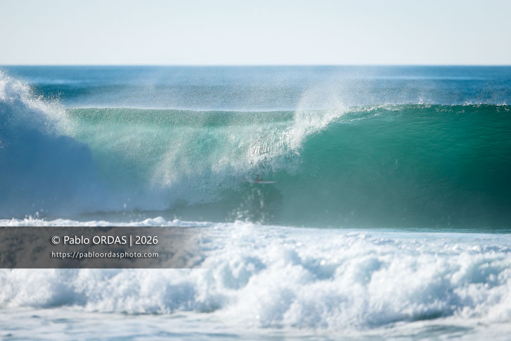 Ander Ithurbide, pendant la session du 15 octobre 2026 à Anglet, France (Photo Pablo ORDAS)