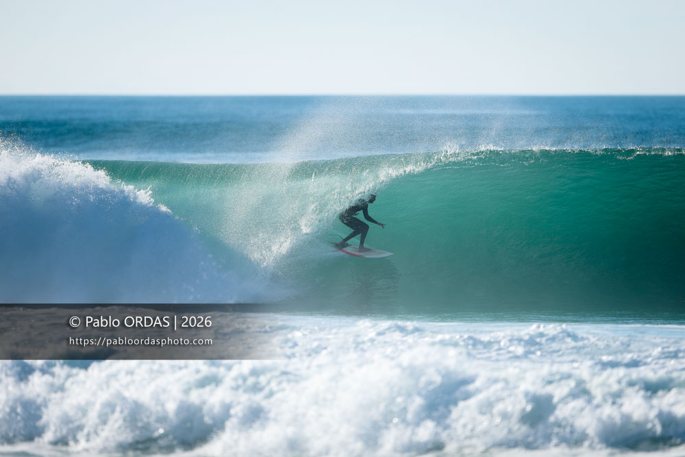 Ander Ithurbide, pendant la session du 15 octobre 2026 à Anglet, France (Photo Pablo ORDAS)