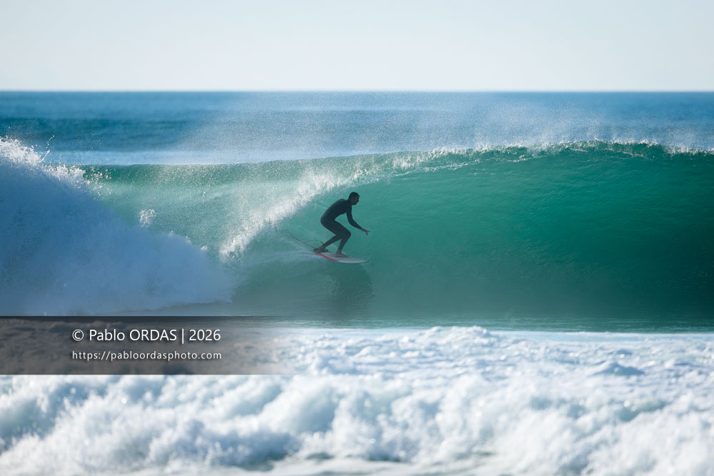 Ander Ithurbide, pendant la session du 15 octobre 2026 à Anglet, France (Photo Pablo ORDAS)