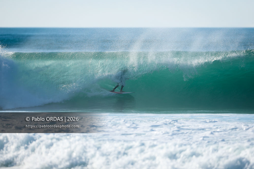 Ander Ithurbide, pendant la session du 15 octobre 2026 à Anglet, France (Photo Pablo ORDAS)