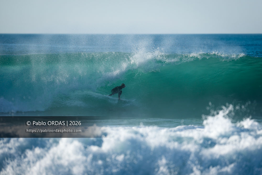 Paul Monborne, pendant la session du 15 octobre 2026 à Anglet, France (Photo Pablo ORDAS)
