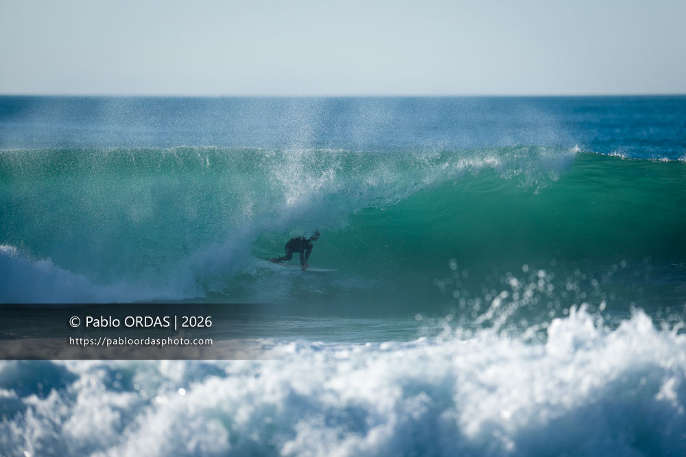 Paul Monborne, pendant la session du 15 octobre 2026 à Anglet, France (Photo Pablo ORDAS)