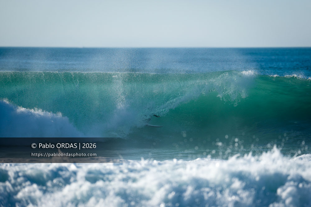 Paul Monborne, pendant la session du 15 octobre 2026 à Anglet, France (Photo Pablo ORDAS)
