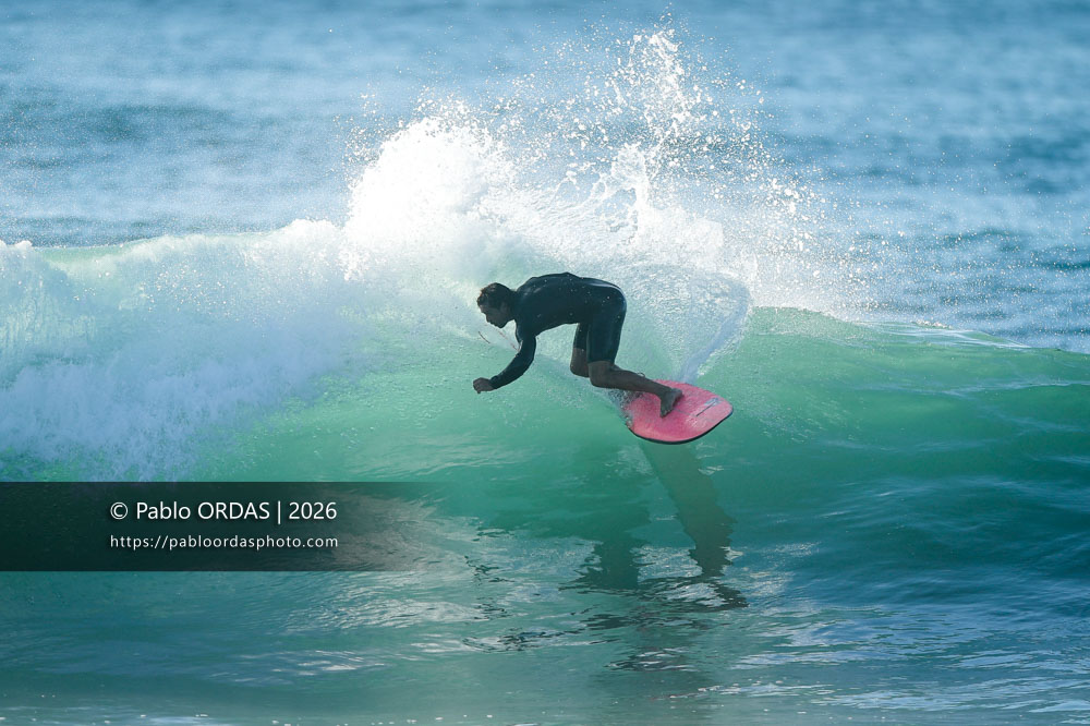 Tom Voragen, pendant la session du 15 octobre 2026 à Anglet, France (Photo Pablo ORDAS)