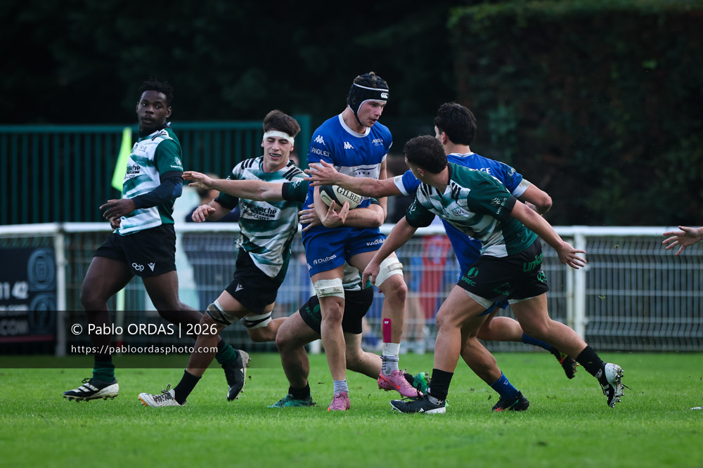 Rugby (Espoirs Fédéraux) : Anglet olympique – Pont-Long