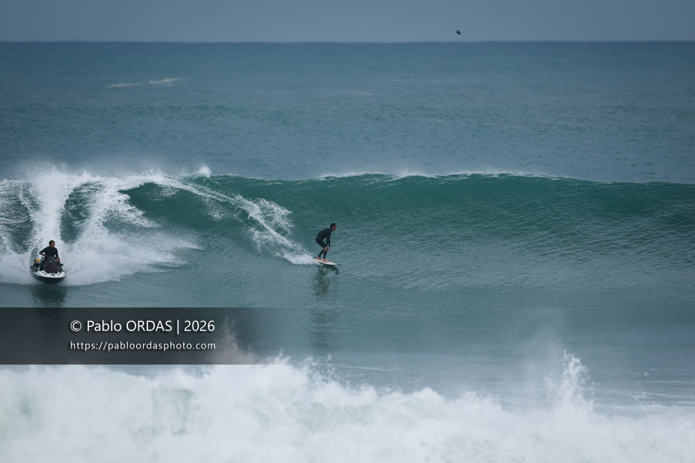 Tom Dubos, pendant la session du 2 octobre 2026 à Anglet, France (Photo Pablo ORDAS)