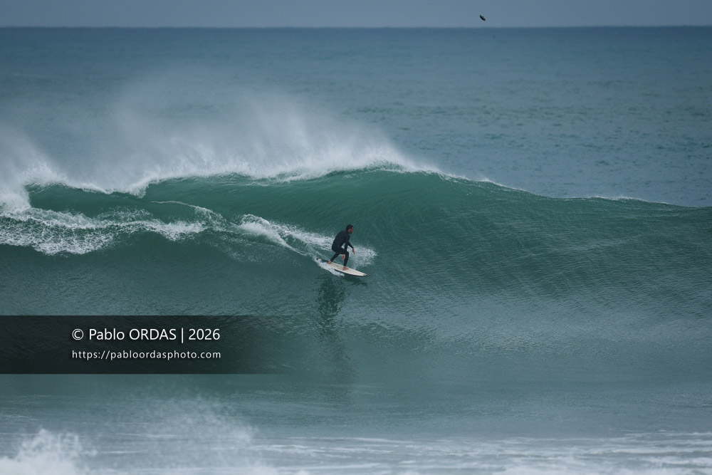 Tom Dubos, pendant la session du 2 octobre 2026 à Anglet, France (Photo Pablo ORDAS)