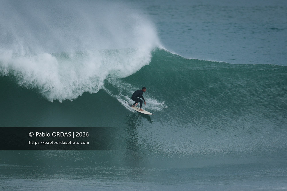 Tom Dubos, pendant la session du 2 octobre 2026 à Anglet, France (Photo Pablo ORDAS)