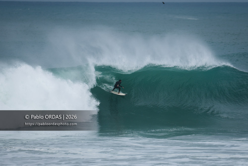 Tom Dubos, pendant la session du 2 octobre 2026 à Anglet, France (Photo Pablo ORDAS)