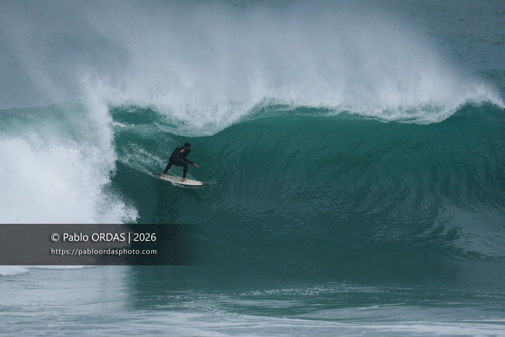 Tom Dubos, pendant la session du 2 octobre 2026 à Anglet, France (Photo Pablo ORDAS)