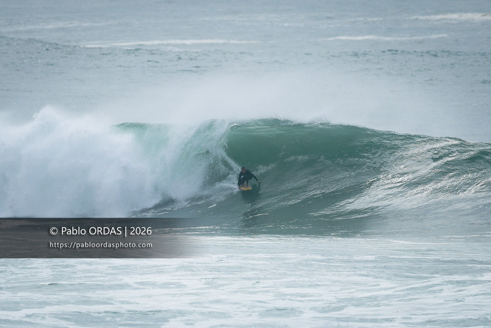 Matias Libier, pendant la session du 2 octobre 2026 à Anglet, France (Photo Pablo ORDAS)
